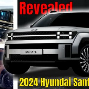 2024 Hyundai Santa Fe Revealed With NEW Styling