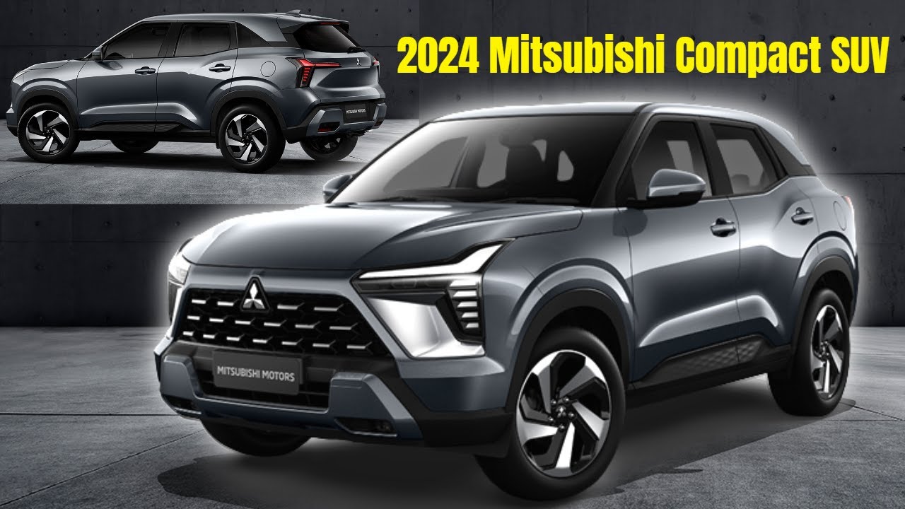 2024 Mitsubishi compact SUV Design Revealed Ahead Of August 10 Debut