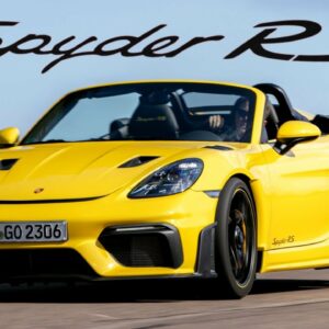 2024 Porsche 718 Spyder RS in Racing Yellow
