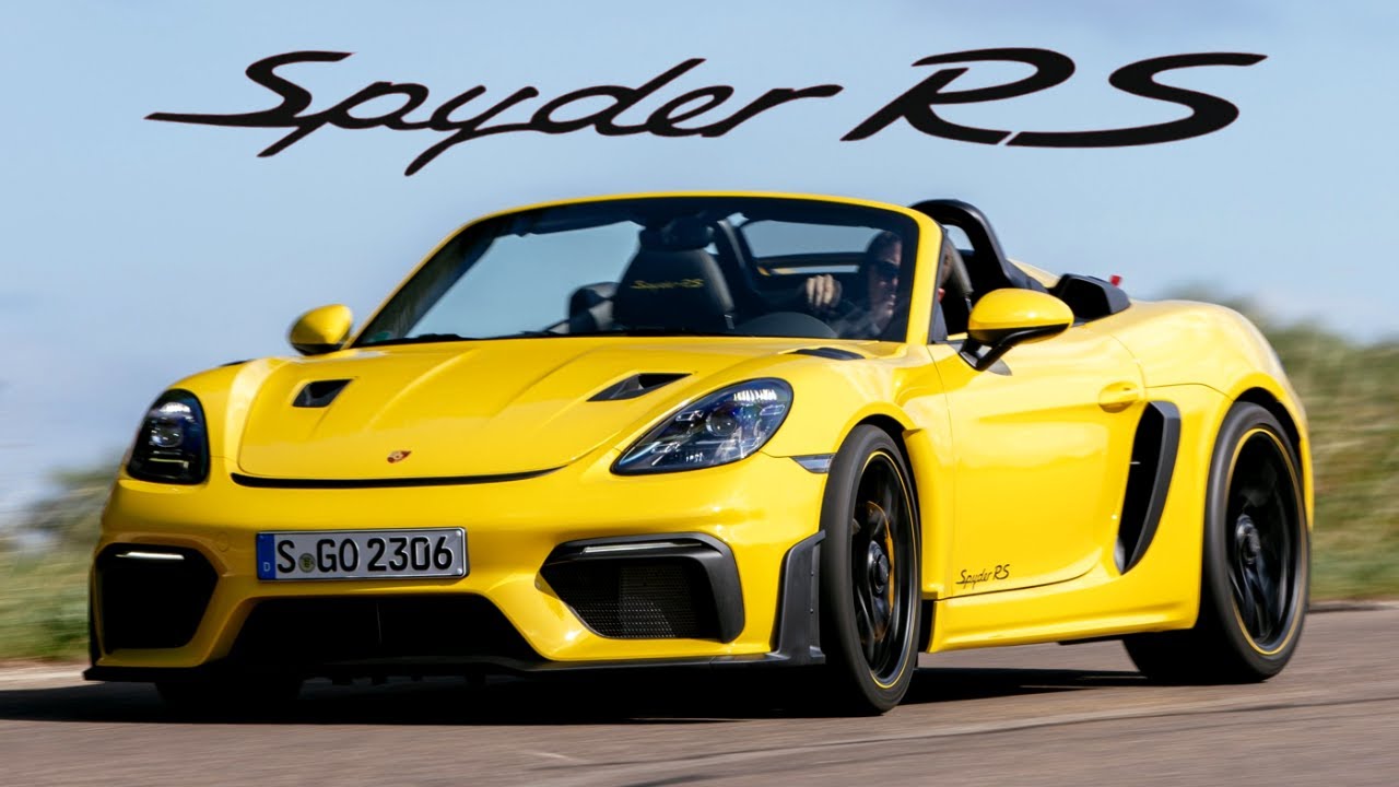 2024 Porsche 718 Spyder RS in Racing Yellow