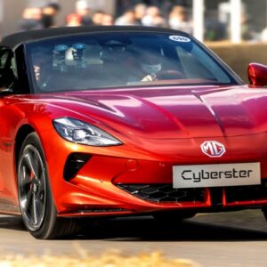 MG Cyberster, MG4 EV XPOWER and EX4 at the Goodwood Festival of Speed 2023