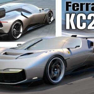 Ferrari KC23 Revealed As Track Car