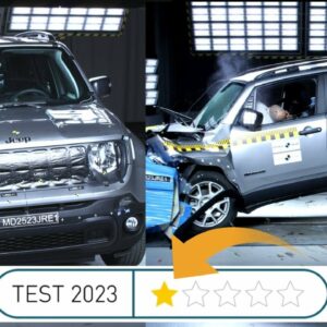 Jeep Renegade Scores 1 Star in Latin NCAP Crash and Safety Test