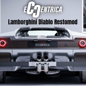 Lamborghini Diablo Restomod By Eccentrica Cars
