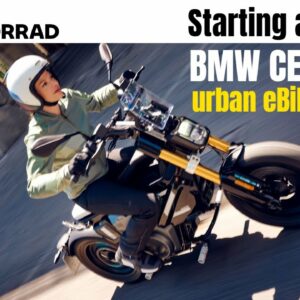 New 2023 BMW CE 02 urban eBike for the City