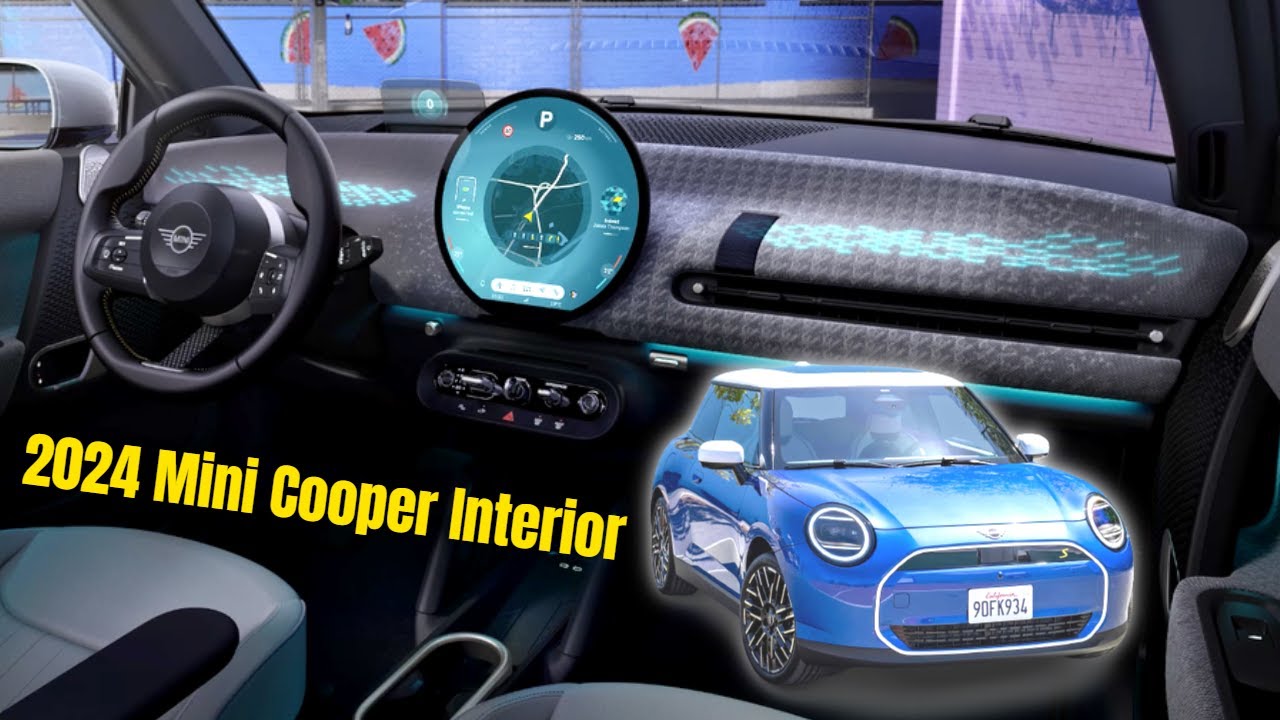 New 2024 Mini Cooper Interior Cabin Revealed