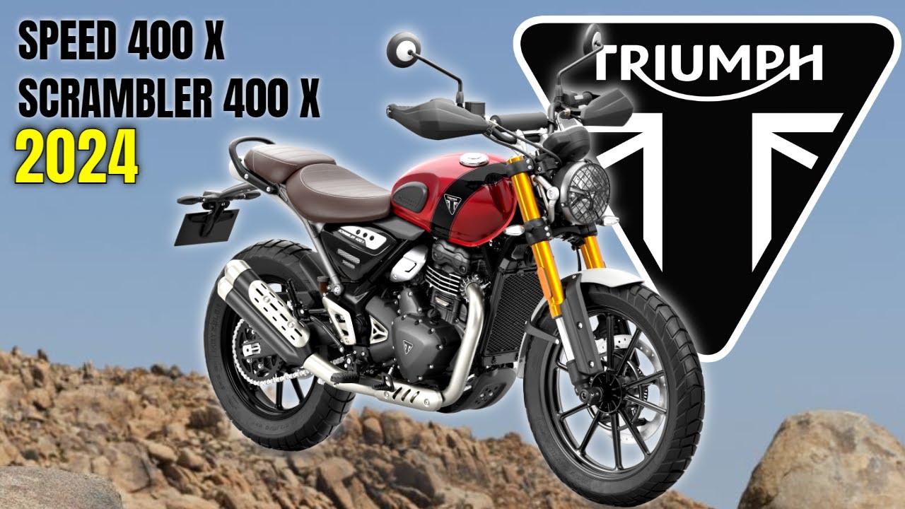 New 2024 Triumph SPEED 400 and SCRAMBLER 400 X Revealed