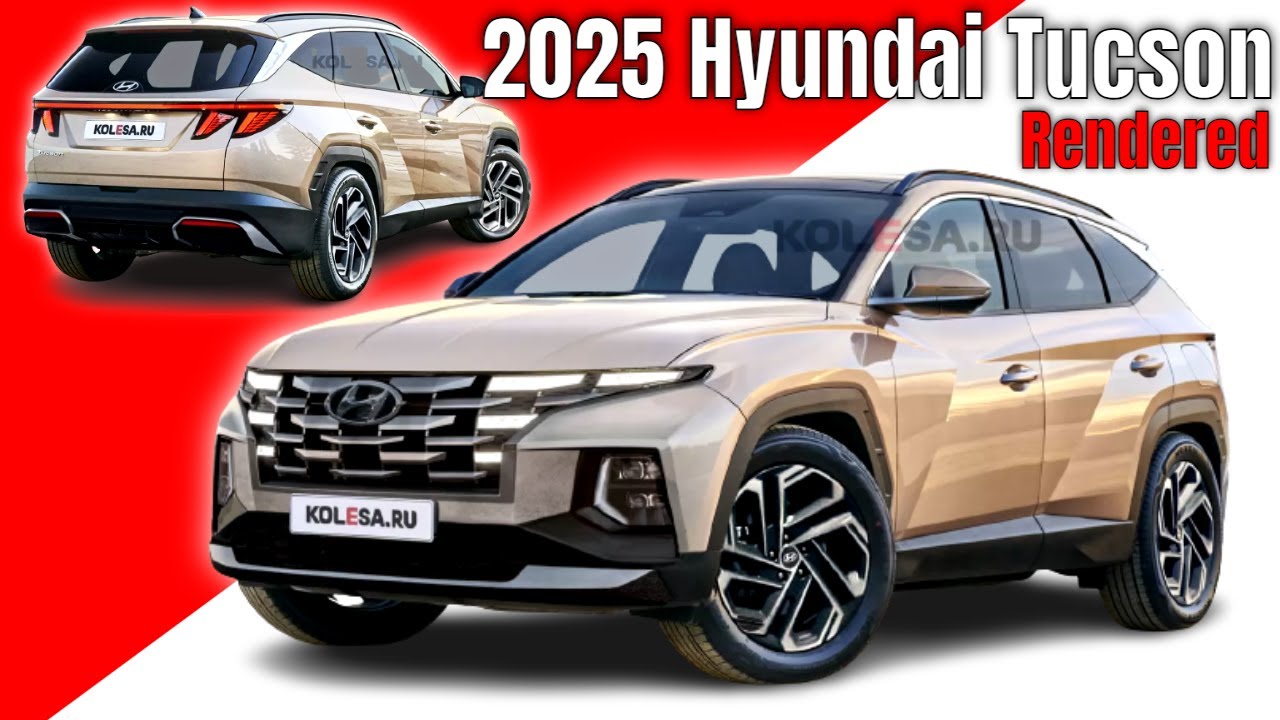 NEW 2025 Hyundai Tucson Rendered