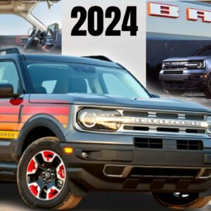 2024 Ford Bronco Sport Free Wheeling Special Edition and Bronco Sport Black Appearance Package