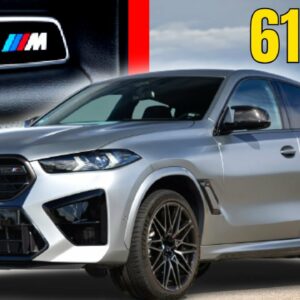 2024 BMW X6 M Competition in Frozen Pure Grey