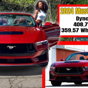 2024 Ford Mustang GT Dyno Test Shows 408 Wheel Horsepower