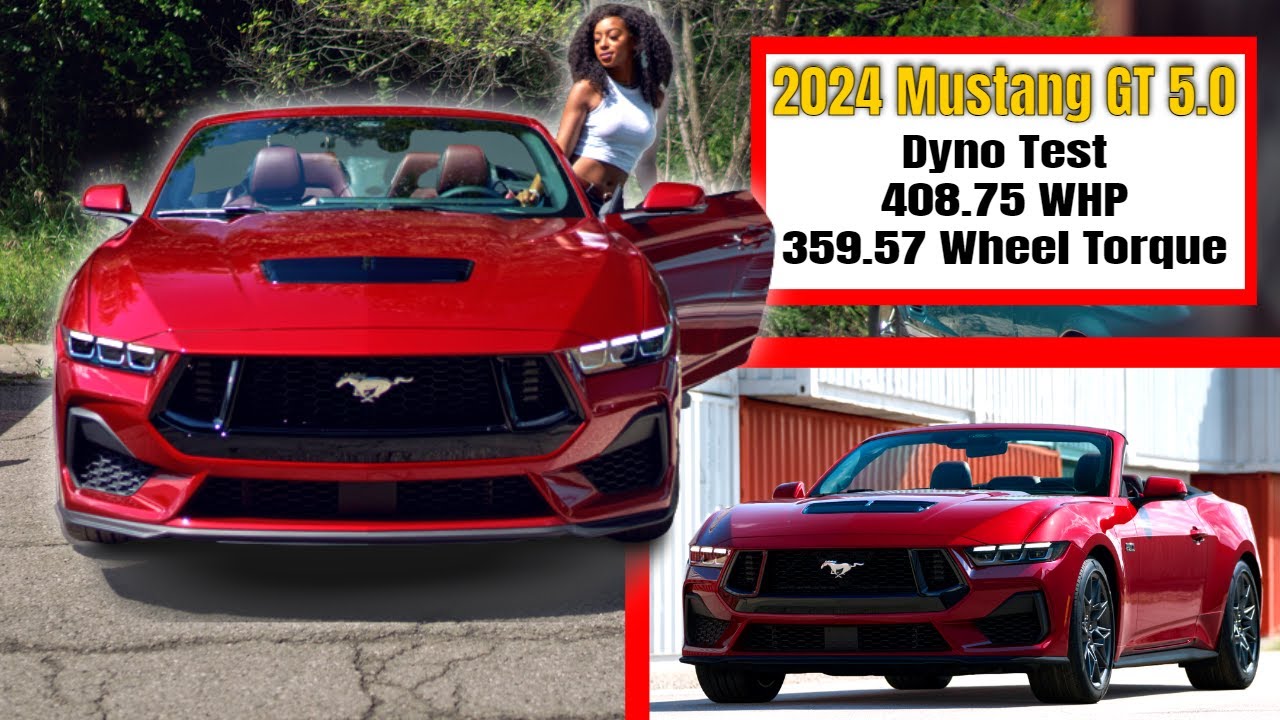 2024 Ford Mustang GT Dyno Test Shows 408 Wheel Horsepower