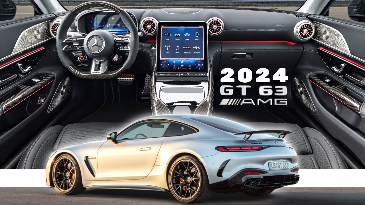 2024 Mercedes AMG GT Coupe Interior Cabin