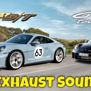 2024 Porsche 911 S/T vs GT3 Touring Exhaust Sound