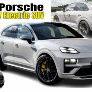 2024 Porsche Macan EV Electric SUV Rendered