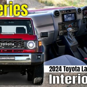 2024 Toyota Land Cruiser 70 Series Interior Cabin