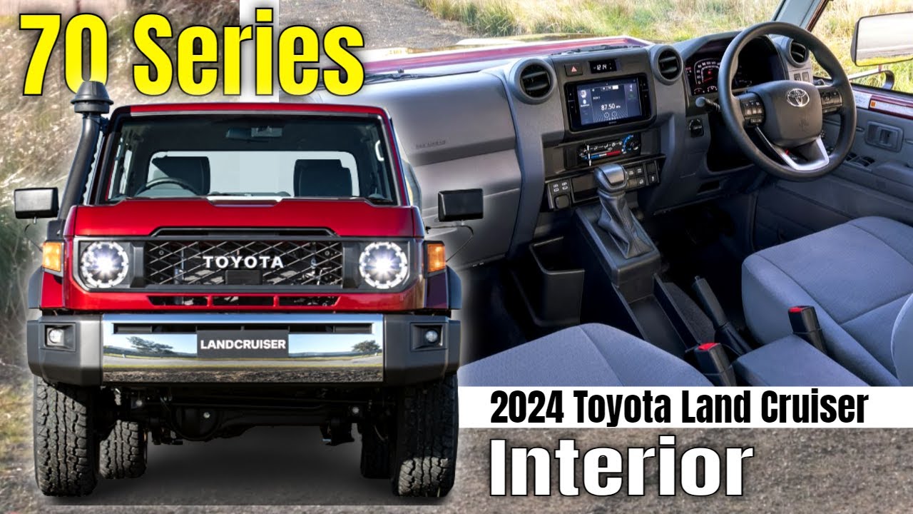 2024 Toyota Land Cruiser 70 Series Interior Cabin