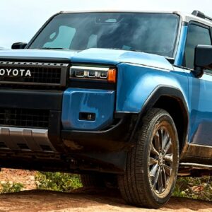 2024 Toyota Land Cruiser in Heritage Blue