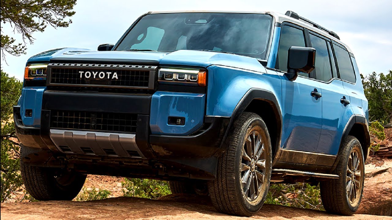 2024 Toyota Land Cruiser in Heritage Blue