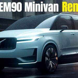 2024 Volvo EM90 Minivan Rendered