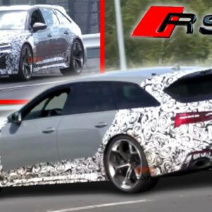 2025 Audi RS6 GT Spied Again   Here is what we know so far