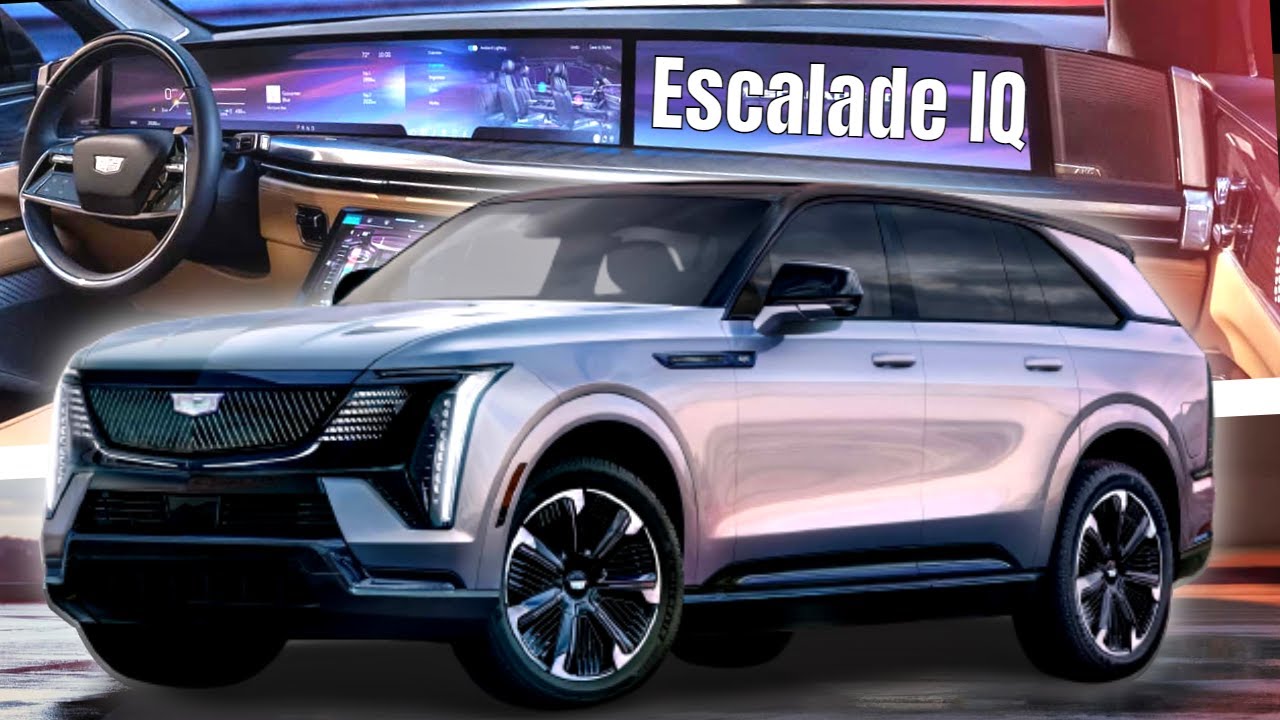 Electric 2025 Cadillac Escalade IQ Revealed With 450 Mile Range and 750