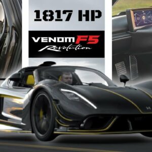 Venom F5 Revolution Roadster Exposed Carbon Edition By Hennessey Performance