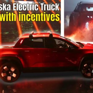 Fisker Alaska Electric Truck Revealed To Rival Tesla Cybertruck