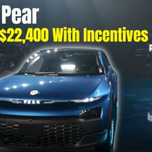 Fisker Pear Electric Revealed Starting at $22,400 With Incentives