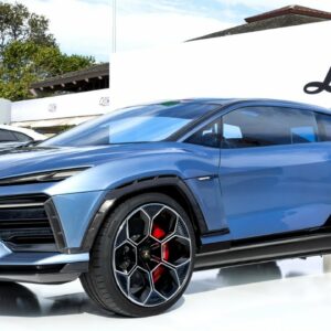 Lamborghini Lanzador EV Concept LIVE Detailed Photos Looks Stunning