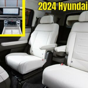 NEW 2024 Hyundai Santa Fe Interior Cabin Detailed Tour