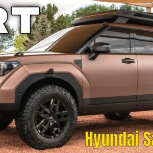 New Hyundai Santa Fe XRT Concept Looks Rugged
