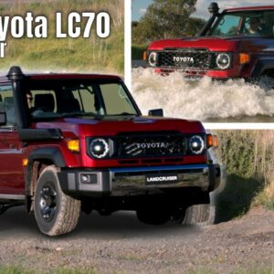 Off Road Capability of the 2024 Toyota LC70 Land Cruiser