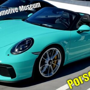 60 Years of Porsche 911 Cruise In and Petit Concours at Petersen Automotive Museum
