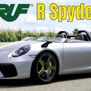 RUF R Spyder Based on the Porsche 911