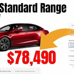 Tesla Brings Back Cheaper Standard Range Variant For Model S And Model X