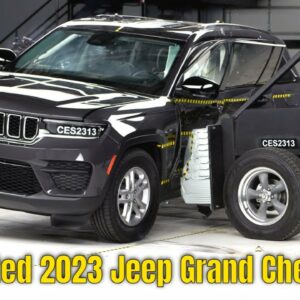 Updated 2023 Jeep Grand Cherokee IIHS Crash Test Results