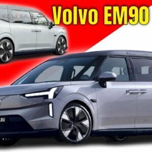Volvo EM90 Electric Van Rendered