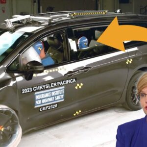 2023 Chrysler Pacifica Rear Seat Crash Test and Safety