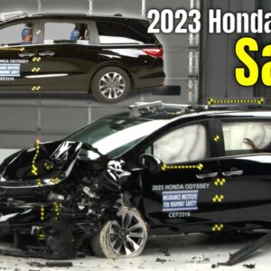 2023 Honda Odyssey Rated POOR in Rear Seat Crash Test