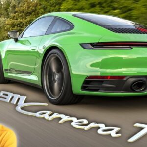 2023 Porsche 911 Type 992 Carrera T in Python Green