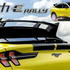 2024 Ford Mustang Mach E Rally Revealed With Raised Suspension