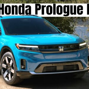 2024 Honda Prologue EV Revealed With 300 Mile Estimated Range