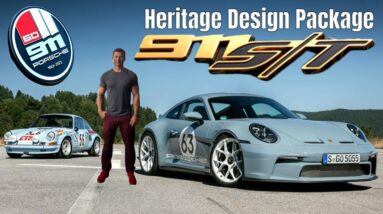 2024 Porsche 911 ST Shore Blue Metallic Heritage Design Package