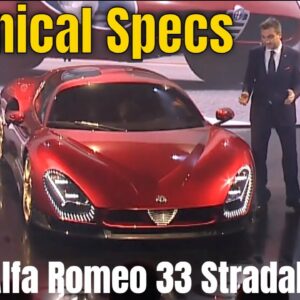Alfa Romeo 33 Stradale Technical Specs