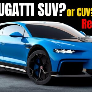 Bugatti SUV or CUV Rendered