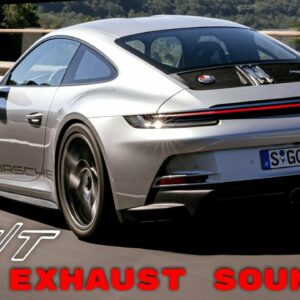 Exhaust Sound - 2024 Porsche 911 S/T GT Silver Metallic