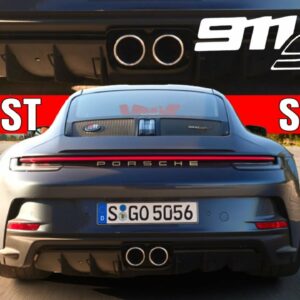 EXHAUST SOUND - 2024 Porsche 911 S/T Yachting Blue Metallic