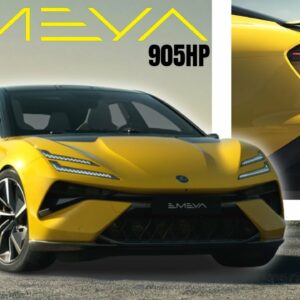 Lotus Emeya Electric Sedan Revealed With 905 Horsepower