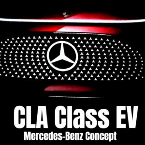 Mercedes Benz Concept CLA Class EV Teased